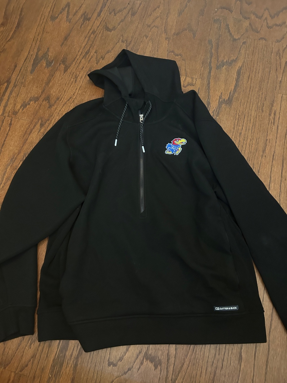 Kansas Jayhawks quarter zip pullover